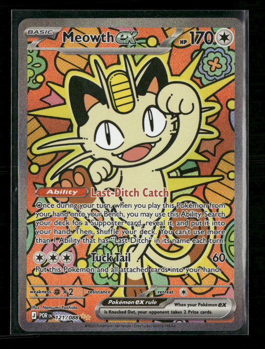 ME03: Perfect Order Meowth ex #121/088