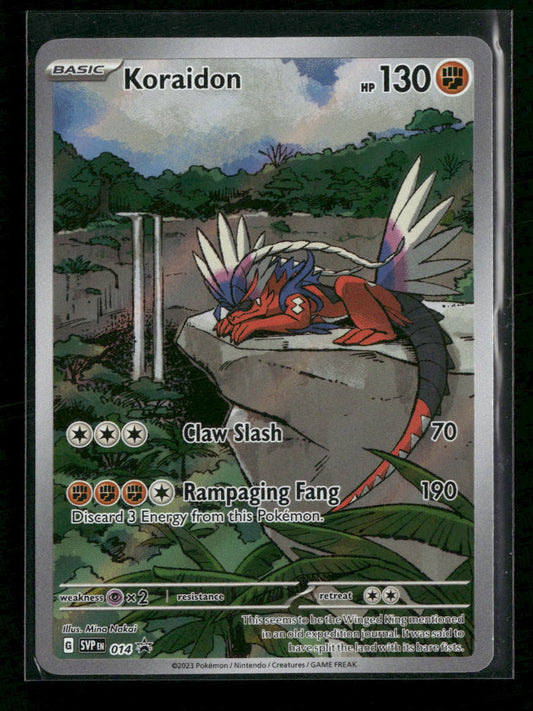 SV: Scarlet & Violet Promo Cards Koraidon #014