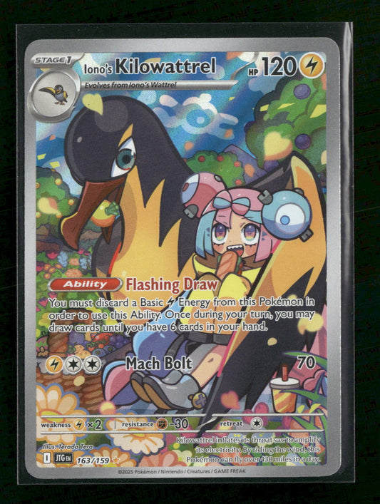 SV09: Journey Together Iono's Kilowattrel #163/159