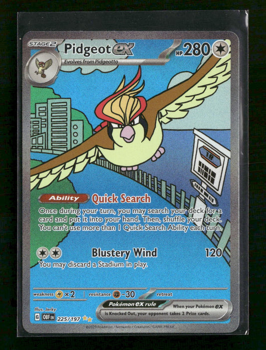 SV03: Obsidian Flames Pidgeot ex #225/197