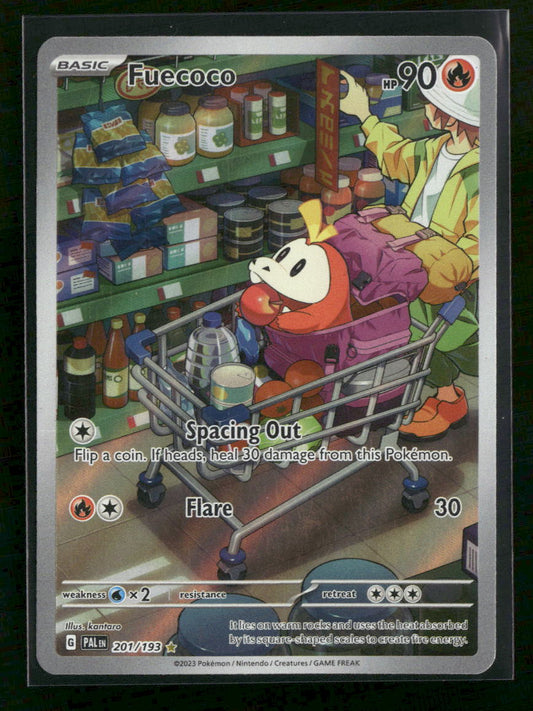 SV02: Paldea Evolved Fuecoco #201/193