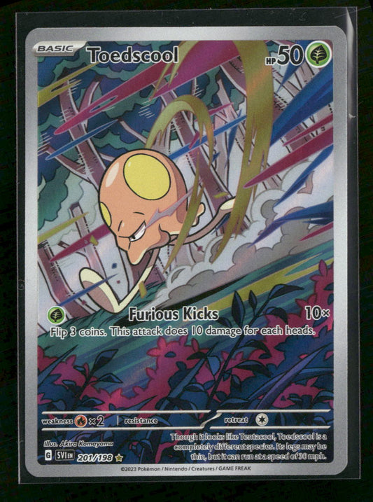 SV01: Scarlet & Violet Base Set Toedscool #201/198