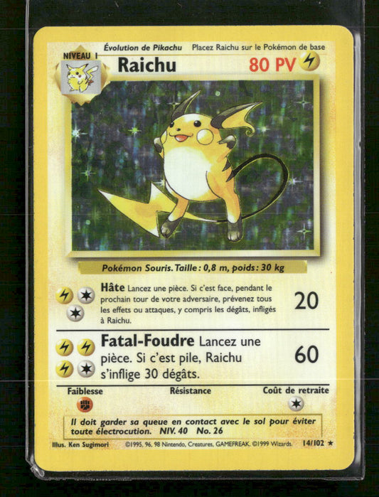 Base Set Raichu #014/102