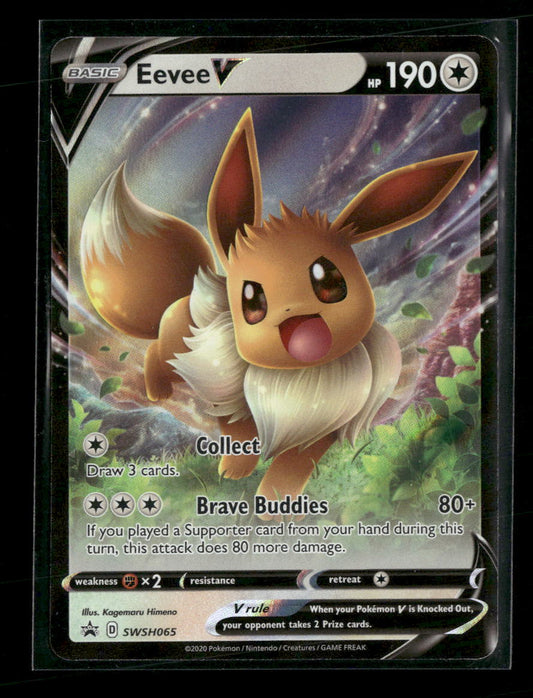 SWSH: Sword & Shield Promo Cards Eevee V #SWSH065