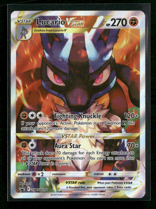 SWSH: Sword & Shield Promo Cards Lucario VSTAR #SWSH291