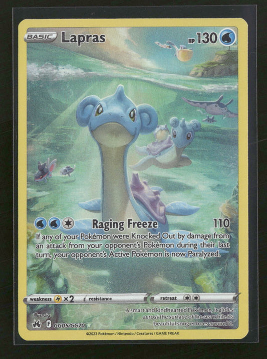 SWSH: Crown Zenith: Galarian Gallery Lapras #GG05/GG70