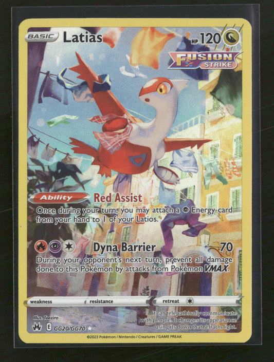 SWSH: Crown Zenith: Galarian Gallery Latias #GG20/GG70