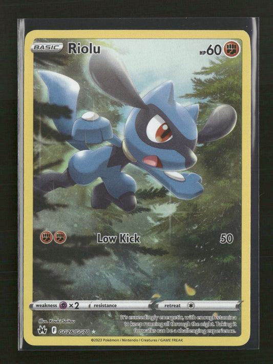 SWSH: Crown Zenith: Galarian Gallery Riolu #GG26/GG70