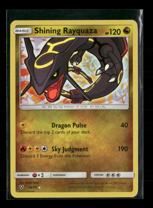 Shining Legends Shining Rayquaza #56/73