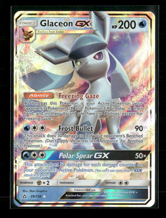 SM - Ultra Prism Glaceon GX #39/156