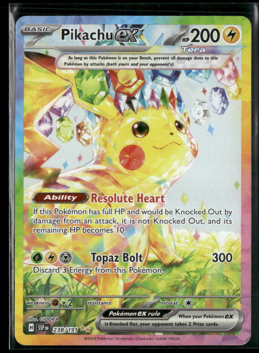 SV08: Surging Sparks Pikachu ex #238/191