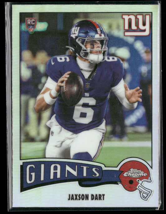 2025 Topps Chrome 1975 Topps Refractor Jaxson Dart #1975-25