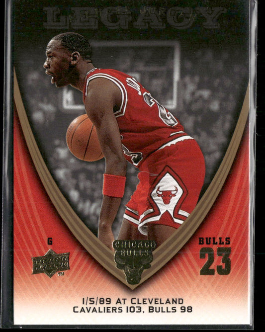 2008-09 Upper Deck Michael Jordan Legacy Collection Michael Jordan #288
