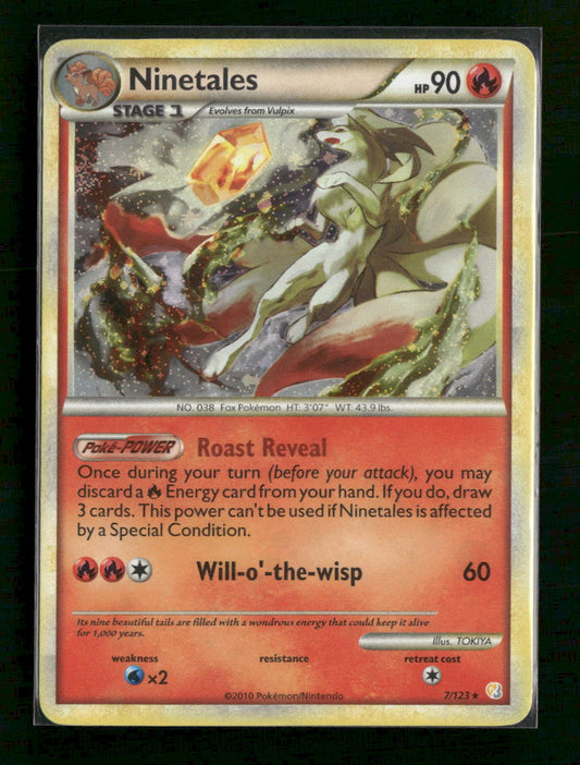 HeartGold SoulSilver Ninetales #7/123