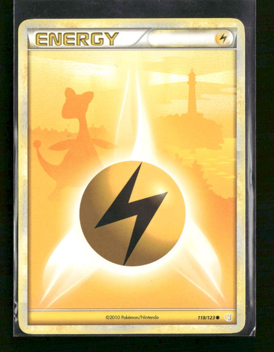 HeartGold SoulSilver Lightning Energy #118/123
