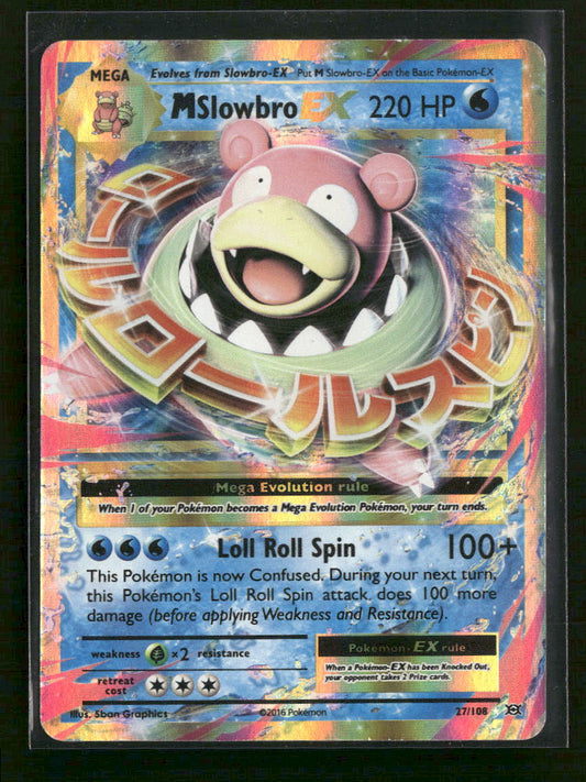 XY - Evolutions M Slowbro EX #27/108