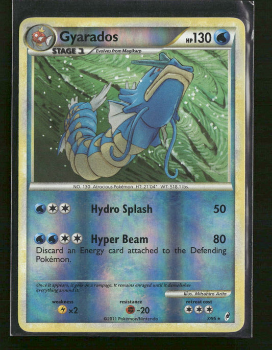 Call of Legends Gyarados Reverse Holo #7/95
