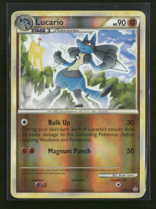 Unleashed Lucario Reverse Holo #19/95