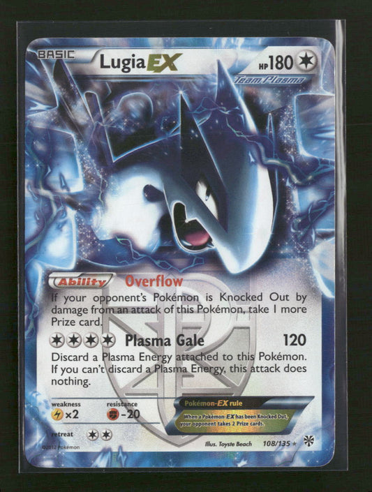 Plasma Storm Lugia EX (Team Plasma) #108/135