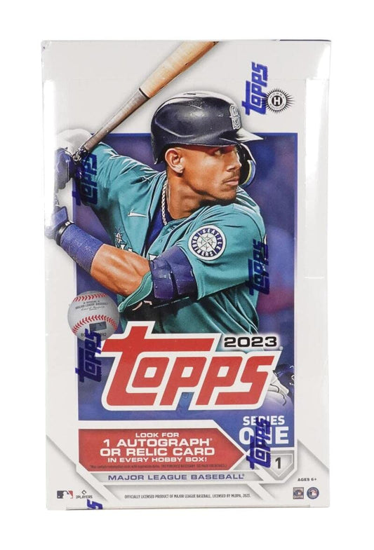 Caja de pasatiempos de béisbol de la serie 1 de Topps 2023