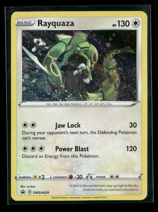 SWSH: Sword & Shield Promo Cards Rayquaza #SWSH029