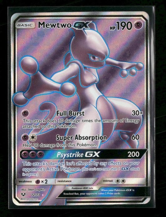 Shining Legends Mewtwo GX (Full Art) #72/73