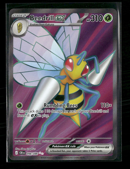 ME04: Chaos Rising Beedrill ex #098/086