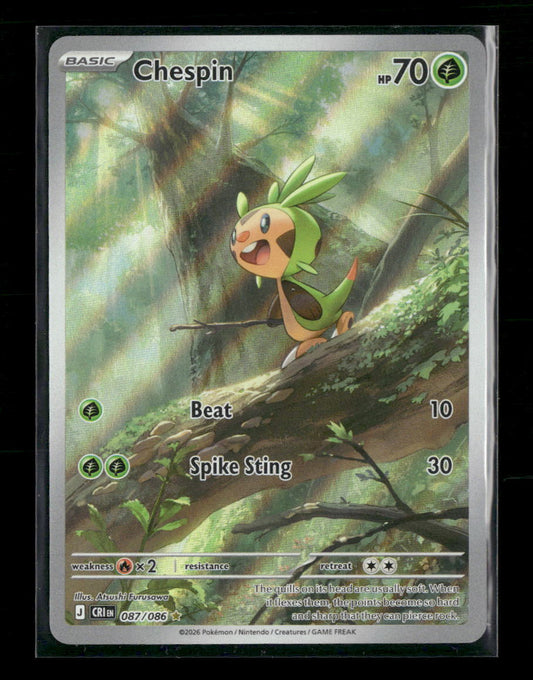 ME04: Chaos Rising Chespin #087/086