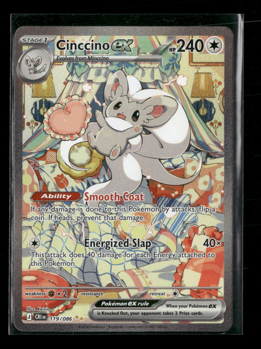 ME04: Chaos Rising Cinccino ex #119/086