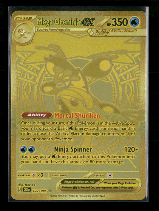 ME04: Chaos Rising Mega Greninja ex #122/086