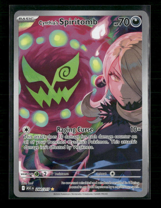 ME: Ascended Heroes Cynthia's Spiritomb #244/217