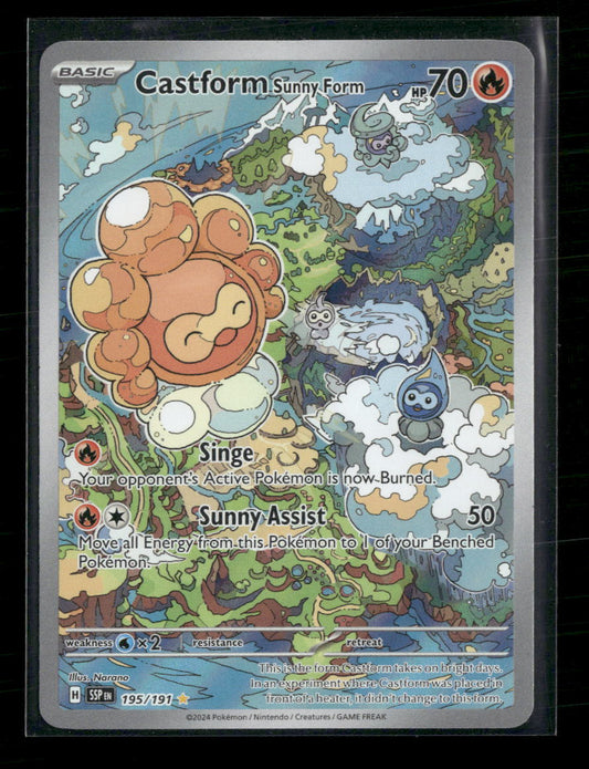 SV08: Surging Sparks Castform Sunny Form #195/191