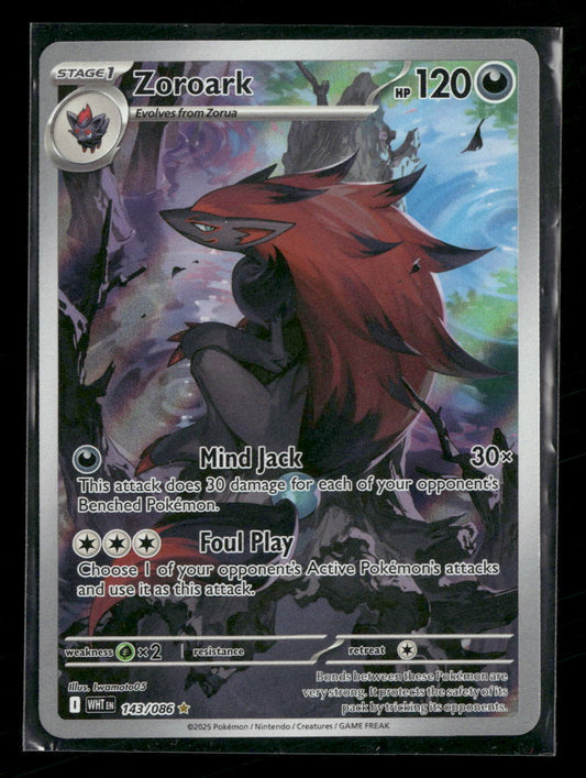 SV: White Flare Zoroark #143/086
