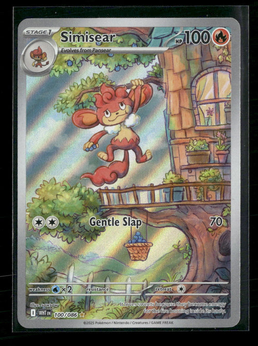 SV: White Flare Simisear #100/086