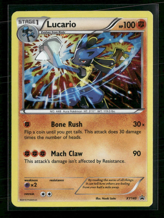 XY Promos Lucario #XY140