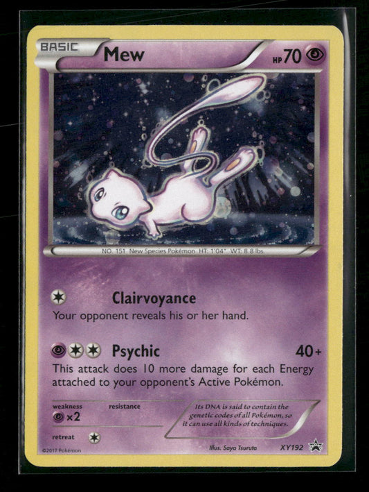 XY Promos Mew #XY192