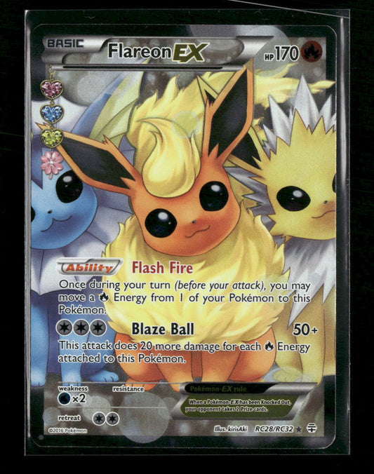Generations: Radiant Collection Flareon EX (Full Art) #RC28/RC32