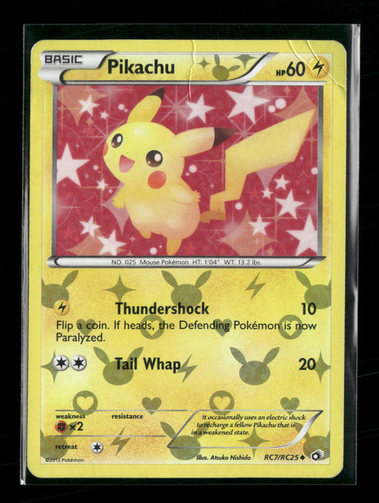 Legendary Treasures: Radiant Collection Pikachu #RC7/RC25 *Damaged*