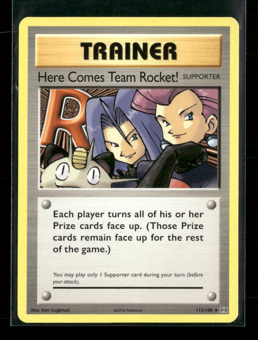 XY - Evolutions Here Comes Team Rocket! #113/108