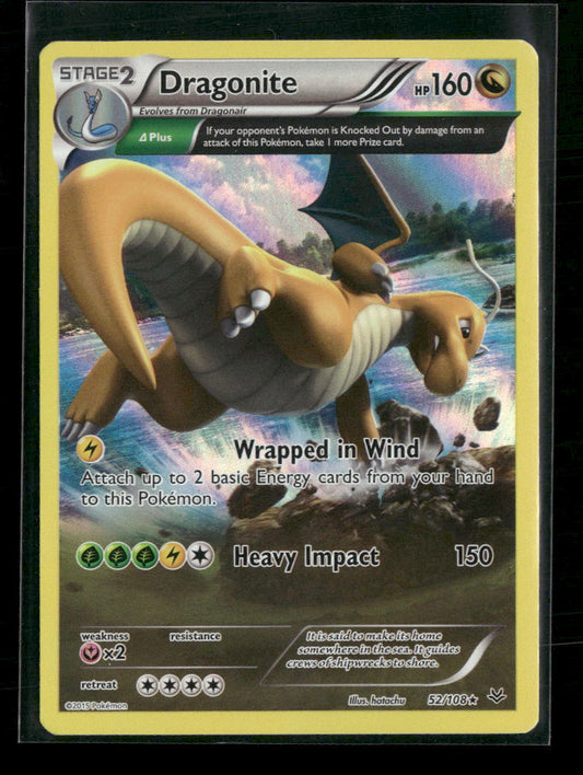 XY - Roaring Skies Dragonite (52 Delta) #52/108