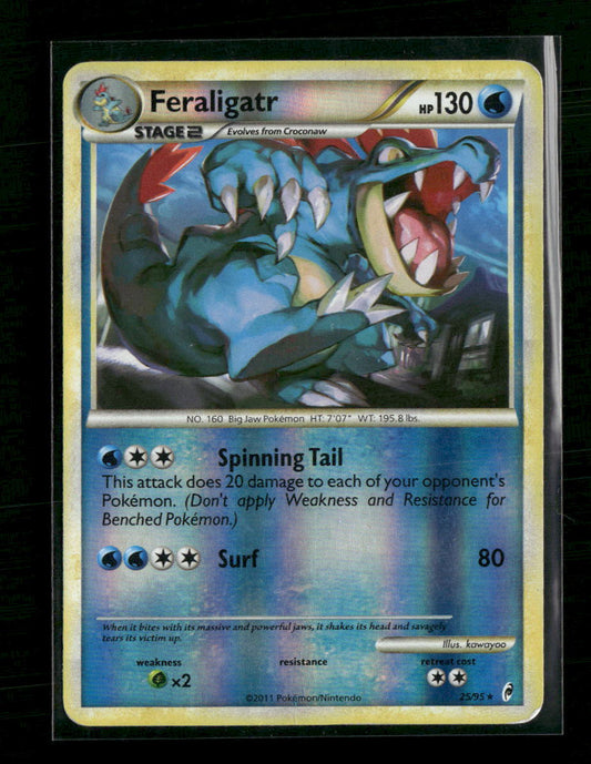 Call of Legends Feraligatr Reverse Holo #25/95