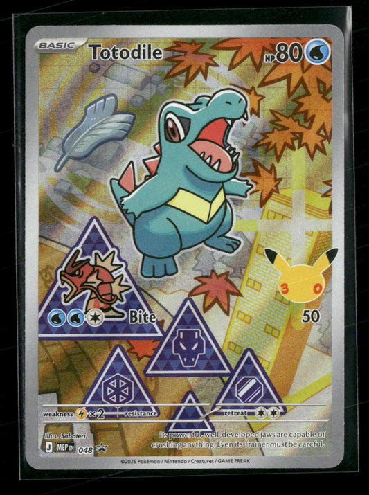 ME: Mega Evolution Promo Totodile #048