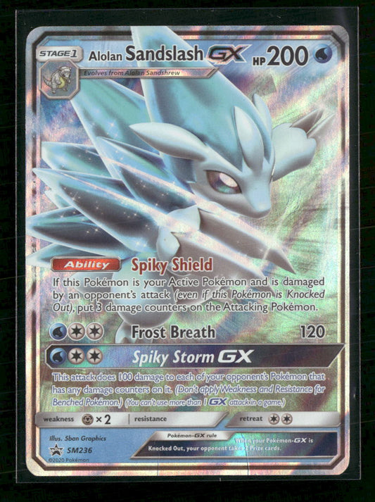 SM Promos Alolan Sandslash GX #SM236