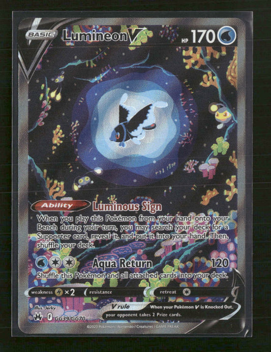 SWSH: Crown Zenith: Galarian Gallery Lumineon V #GG39/GG70