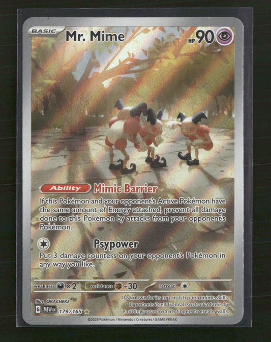 SV: Scarlet & Violet 151 Mr. Mime #179/165