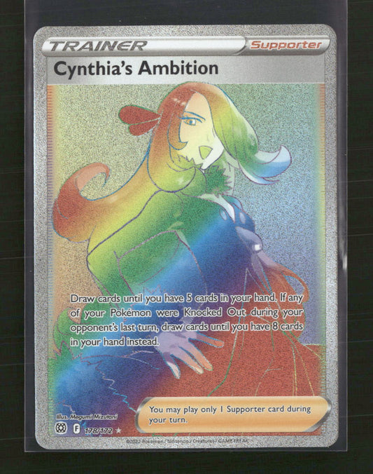 SWSH09: Brilliant Stars Cynthia's Ambition (Secret) #178/172