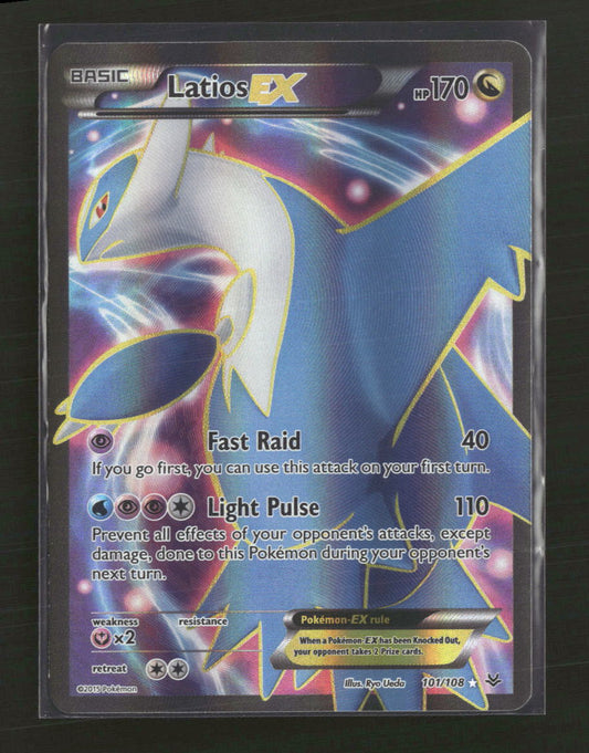 XY - Roaring Skies Latios EX (101 Full Art) #101/108