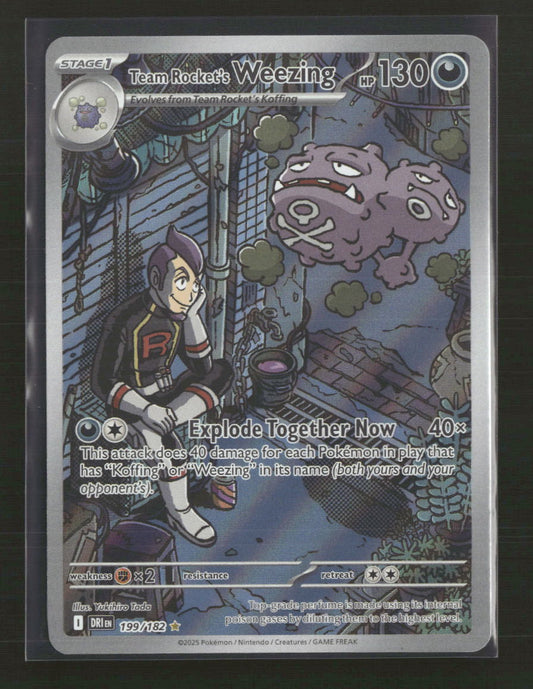 SV10: Destined Rivals Team Rocket's Weezing #199/182