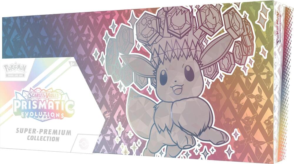 FULL CASE Prismatic Evolutions Super-Premium Collection - SV: Prismatic Evolutions (PRE)