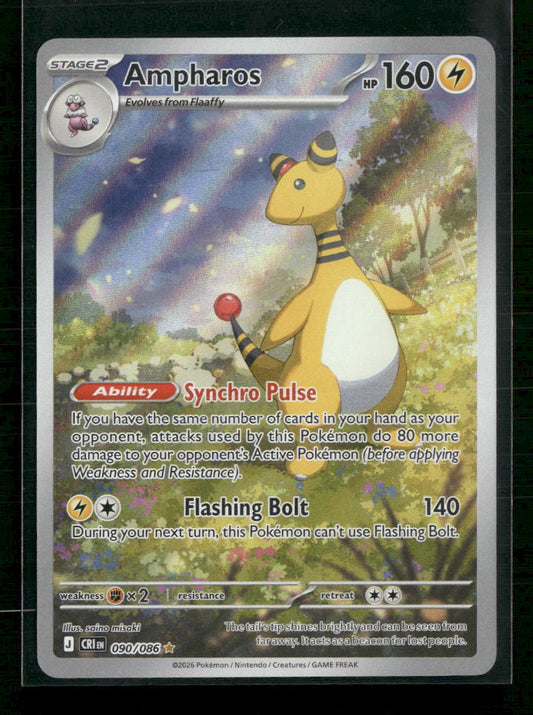 ME04: Chaos Rising Ampharos #090/086